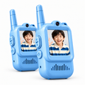 Kids Video Walkie Talkies – 2 Pack, Rechargeable, 2-Inch Screen